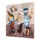 Contemporary Jits on a Wire - Abstract Modern Organic Shape Mixed Media Artwork on Canvas by Rue Bootay For Sale - Image 3 of 9