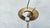 Art Deco chandelier, glass, brass, green, dimensions, height 77 cm, diameter 30 cm European Plug (up to 250V).The wiring...