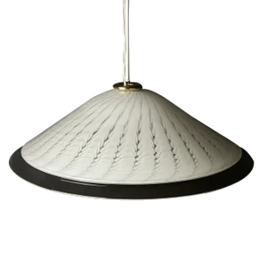 Swirl Murano Glass Pendant Lamp, Italy, 1970s