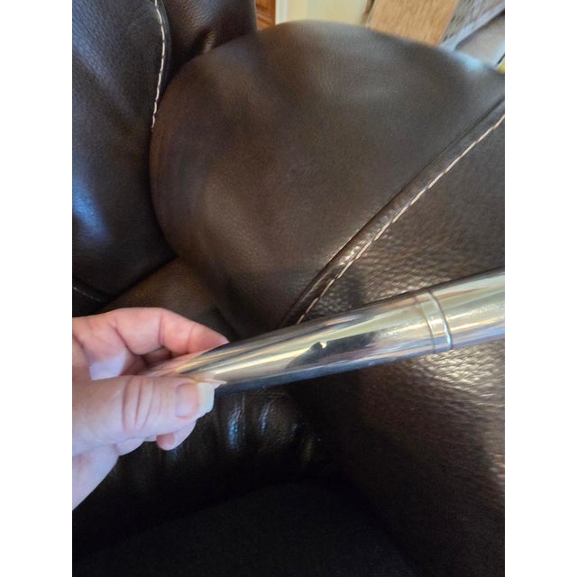 Silver Vintage Sterling Silver Cigar Holder For Sale - Image 8 of 8
