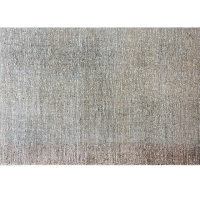 Late 20th Century Indian Gabben-Style Silk Rug For Sale - Image 4 of 12