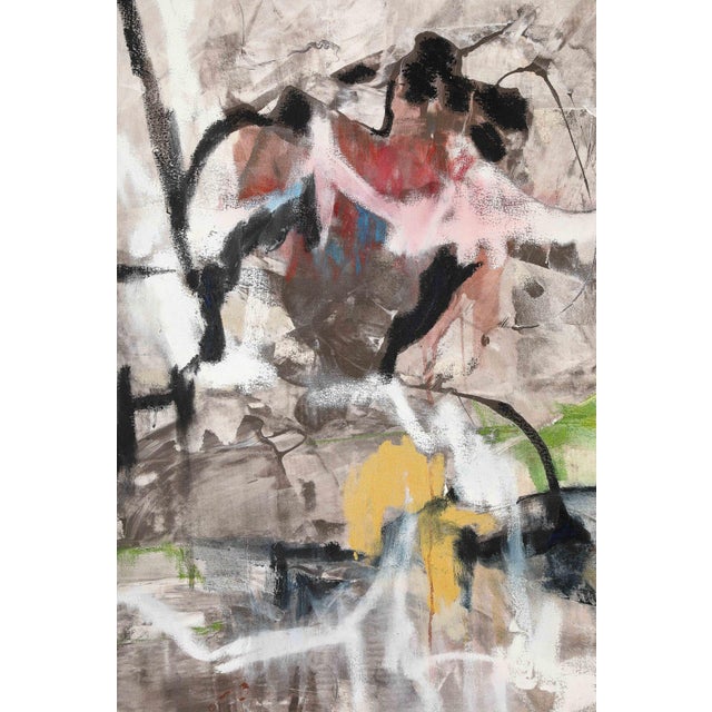 Early 21st Century Kathi Robinson, Contemporary, Acrylic, Oil, Large Abstract Painting, Usa, 21st C For Sale - Image 5 of 10