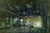 NYC - Under the Williamsburg Bridge by Christopher Clark | Oil on wood panel City street under a bridge For Sale