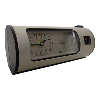 Space Age Quartz Alarm Clock from Garant, Japan, 1970s For Sale