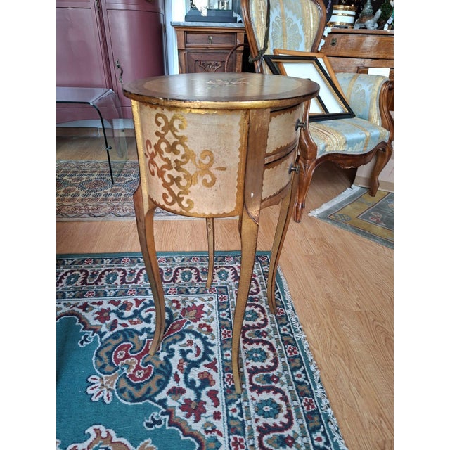 Lacquered and Gilded Oval Coffee Table, 1960s For Sale - Image 15 of 18