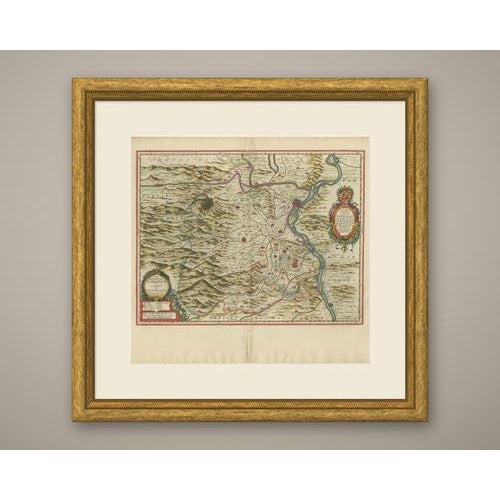 The principality of Orange and the Comtat Venaissin, drawn by Jacques de Chieze of Orange and dedicated on the plate to...