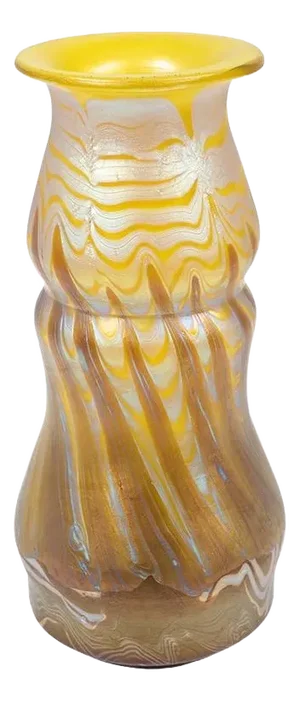 Art Nouveau Bohemian Glass Vase from Johann Loetz Witwe, 1900s