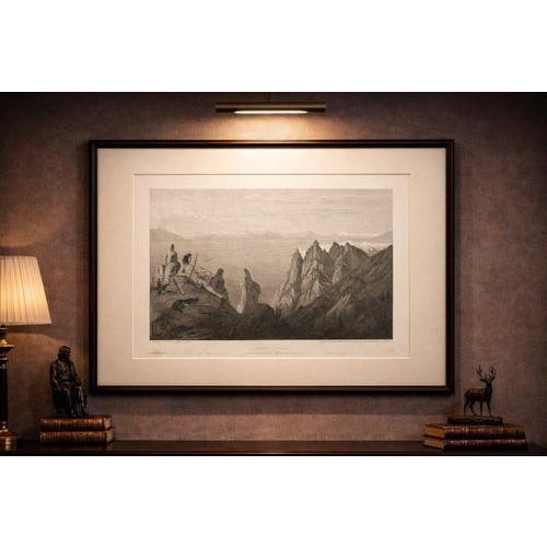 After C. Schumann, Franklin Valley, Great Basin Nevada, Engraving, 1855 For Sale - Image 3 of 9