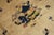 Beige 1920s Antique Beige Open Field Medallion Scene Pictoral Large Chinese Peking Rug For Sale - Image 8 of 10