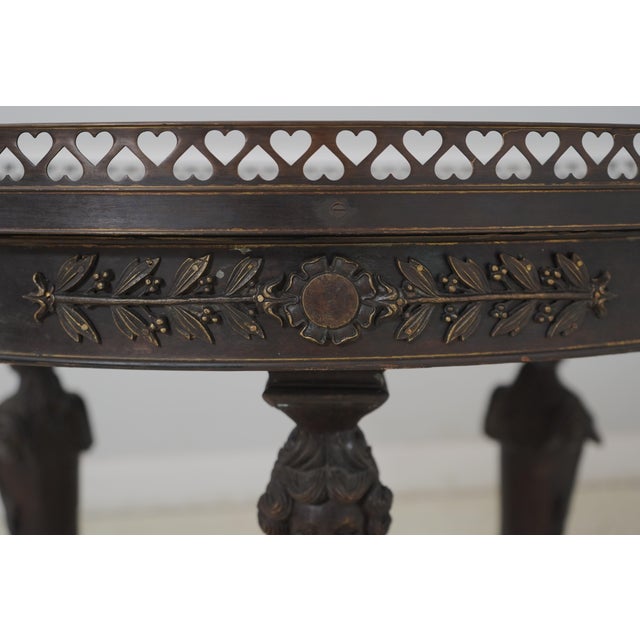 Bronze Theodore Alexander Round Bronze Base Center Table For Sale - Image 8 of 12