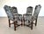 Vintage Louis XIII Style Dining Chairs – Set of 4 For Sale - Image 4 of 12