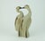Mid-Century Ceramic Cranes Figurine from Sgrafo Modern, 1970s For Sale - Image 4 of 9