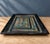 Vintage Mexican Olinalá-Style Black Lacquered Wood Folk Art Tray For Sale - Image 4 of 6