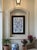 Vintage Blue & White Ceramic Tile Wall Panel - Chinoiserie Botanical & Bird Motif For Sale - Image 10 of 12