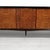 Vintage Wooden Sideboard with Decorated Glass Top and Bar Compartment For Sale - Image 16 of 18