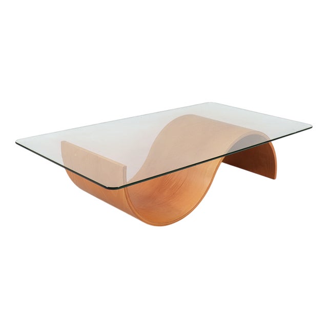 Coffee Table in Organic Shape, Italy, 1980s For Sale