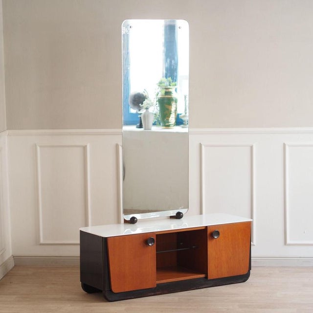 Mid-Century Modern Dressing Table with Mirror For Sale - Image 11 of 16