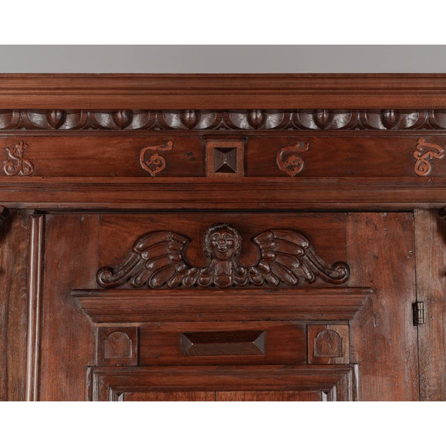 19th Century French Périgord Walnut Armoire For Sale - Image 9 of 15