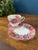 Vintage English Bone China Floral Tennis Set /Snack Set - 16 pcs For Sale - Image 10 of 18