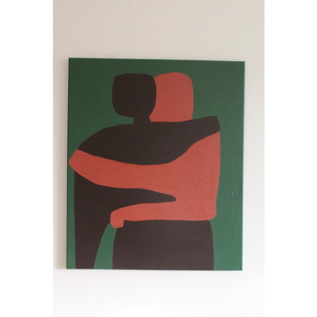 Bodasca, Can I Hold You Version Verte, 2026, Canvas For Sale - Image 11 of 11