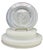 Alabaster Glass Dinner & Salad Plates Set of 10. Set weighs 14 lbs. 8 oz. Quantity 4 Dinner Plates 11" Diameter, 3/4" H...
