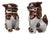 Set of Two Japanese Ceramic Shisa Lion-Dogs, 1980s, Set of 2 For Sale