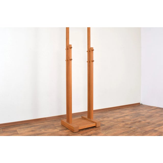 Mid-Century German Standing Coat Rack, 1970s For Sale - Image 4 of 8