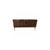 Brown Three-Door Italian Sideboard in Chocolate Glass and Brass from Justfurnituress SRL For Sale - Image 8 of 10
