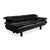 Paolo Piva Alanda 3-Seater Sofa in Black Leather by Paolo Piva for B&b Italia / C&b Italia For Sale - Image 4 of 17