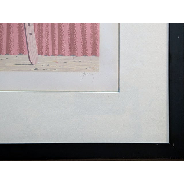 Fernand Mourlot, Rene Magritte, La Belle Captive, 1965, Lithograph, Framed For Sale - Image 7 of 10