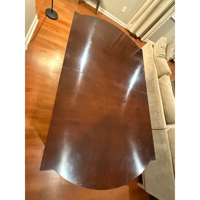 Wood Ethan Allen Avenue Collection Cherry Dining Table (Transitional) For Sale - Image 7 of 12