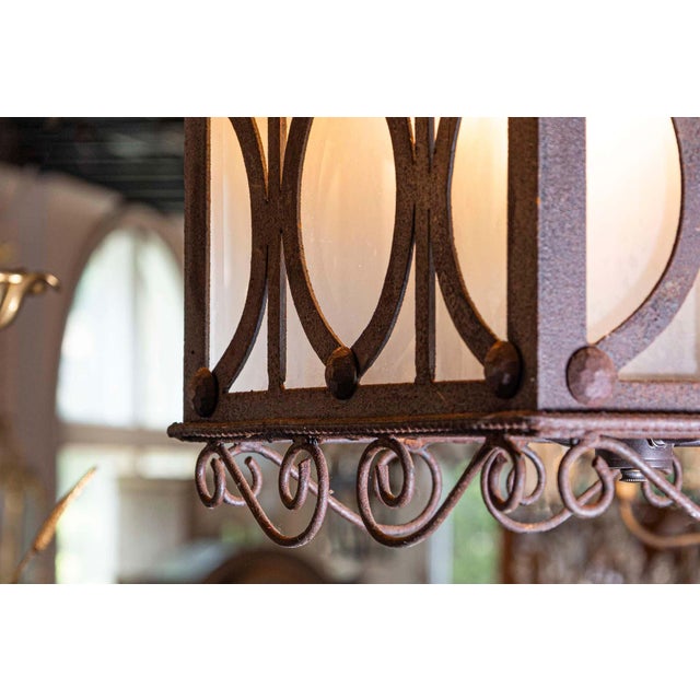 Mid 20th Century French Lanterns - a Pair For Sale In Atlanta - Image 6 of 6
