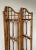 A wonderful bamboo room divider with arched tops. Due to hinging, screen opens up to 56” (doesn’t open fully flat)....
