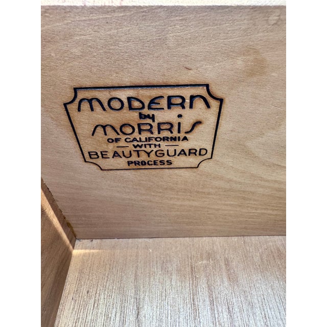Wood Vintage Morris of California Gentlemen's Chest For Sale - Image 7 of 7