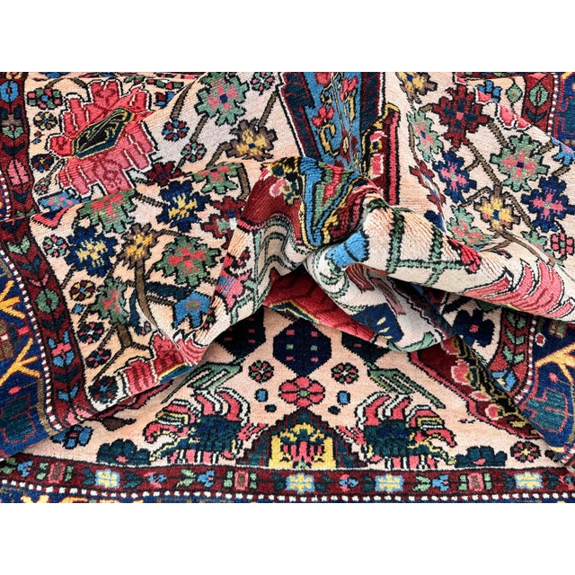 Antique Bakhtiar Rug in Wool, 1890s For Sale - Image 17 of 18