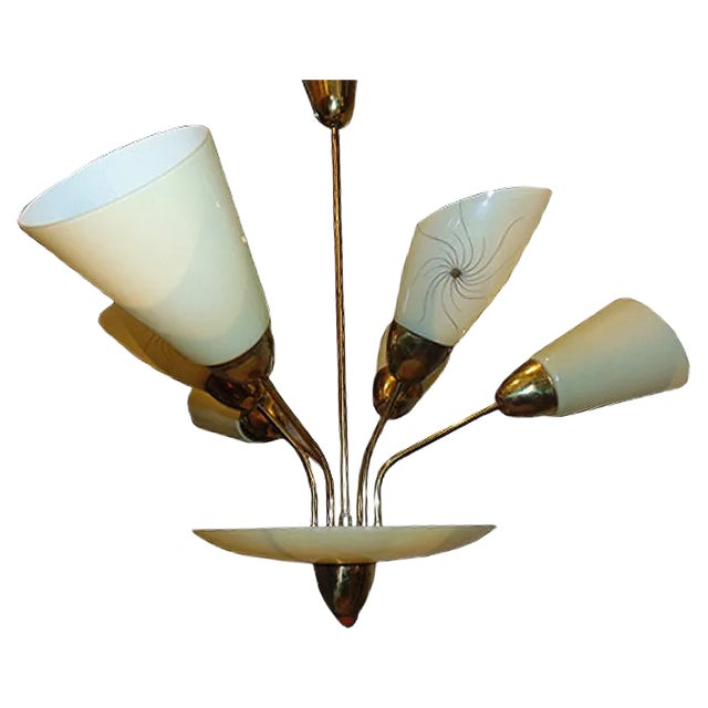 Vintage Chandelier, 1960s For Sale
