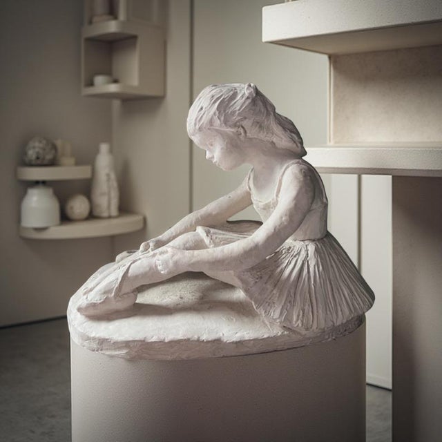 Vintage Statue Little Ballerina Ballet Dancer Sculpture For Sale - Image 11 of 11