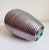 Metal Art Deco Style Ribbed Metal Vase, Late 20th Century For Sale - Image 7 of 9