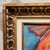 Handsome Man Oil on Canvas Portrait Painting For Sale In Los Angeles - Image 6 of 6
