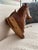 Brown Vintage Hand-Carved Wooden Double Horse Head Wall Rack For Sale - Image 8 of 10