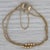 2010s 1.10ctw Citrine Slide Charm Bracelet Bead Slides 14k Gold 7.25" Richard Klein For Sale - Image 5 of 5