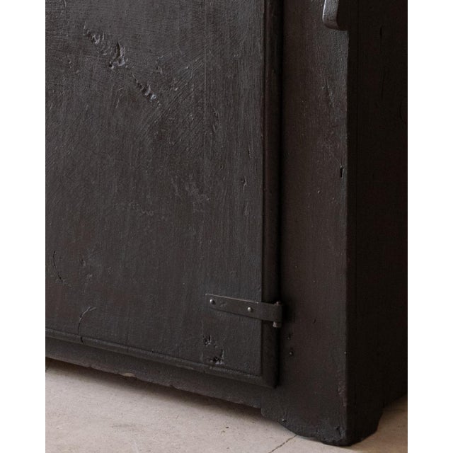 Black Antique Spanish Dark Patina Sideboard, 1800s For Sale - Image 8 of 12