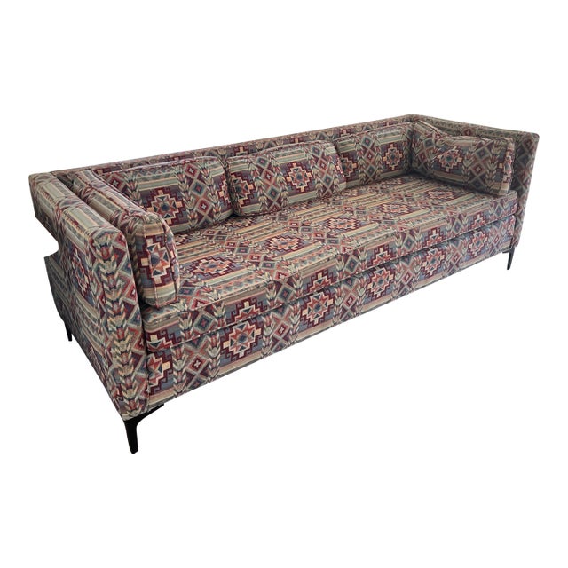 Mid Century Modern Vintage Kilim Couch For Sale