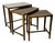Vintage Mid-Century Modernist Danish Set of Nesting Tables, 1960s, Set of 3 For Sale