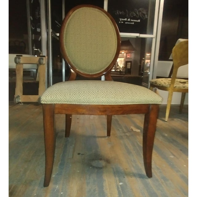 Thomasville Furniture Spellbound Sable Mahogany Oval Back Dining Chairs Set Of 6 Chairish
