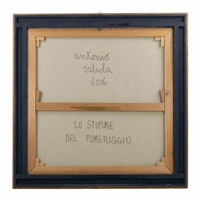 Antonio Saliola, The Wonder of the Afternoon, Oil Painting, 2006 For Sale - Image 7 of 8