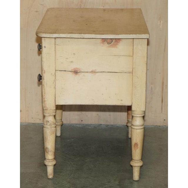 Antique Georgian Pine Housekeeper's Drawers Sideboard, 1800s For Sale - Image 10 of 18