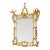 Early 20th Century Chinese Chippendale Carved Gilt Wood Mirror With Ho-Ho Birds For Sale