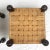 Brown Vintage Woven Jute and Mahogany Stools - Set of 3 For Sale - Image 8 of 12