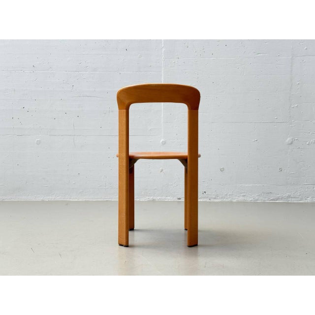Wood Model 3300 Chairs by Bruno Rey for Dietiker, 1980s For Sale - Image 7 of 18